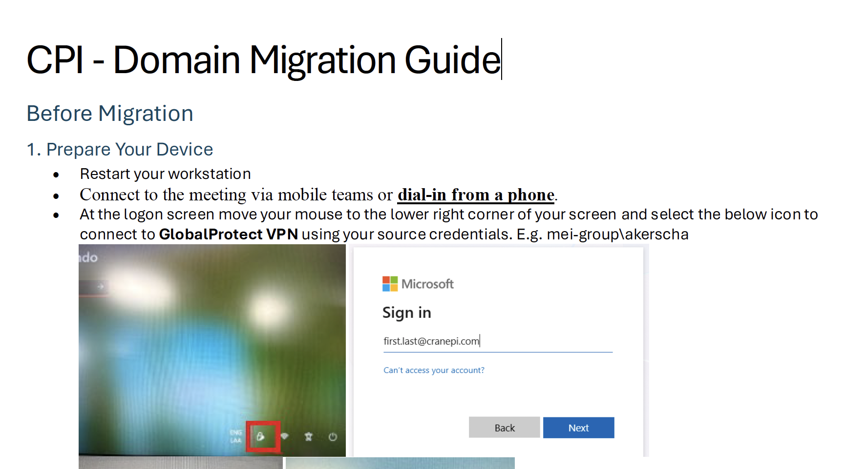 Domain Migration Guide