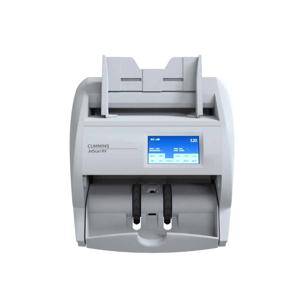 Image of JetScan iFX Money Counter from above 