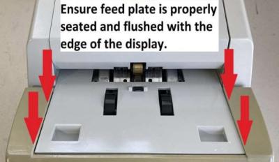 Feed Error Clearing Procedures Image 10