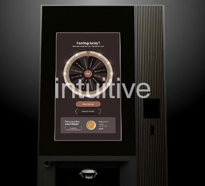 Intuitive coffee vending machine interface