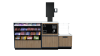 Custom self checkout with confectionary stand 